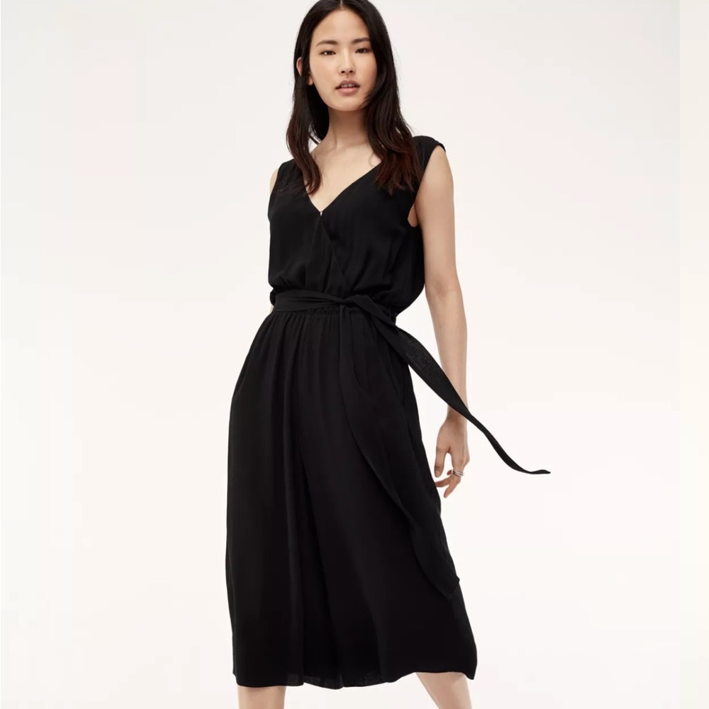 Aritzia Babaton Maximillian Jumpsuit in Black